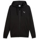 Puma Ανδρική ζακέτα Essentials Small Puma Logo Full-Zip Fleece Hoodie